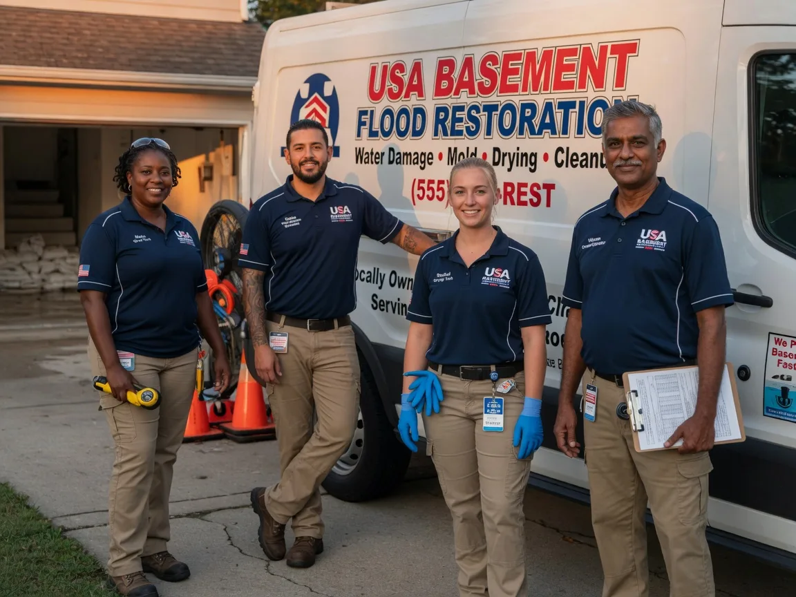 Basement Flood Cleanup company in Newman, IL